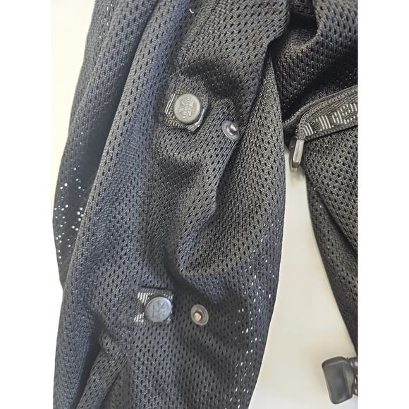 Xelement Black Mesh Liner Armored Padded Motorcycle Jacket 3XL - Picture 5 of 9